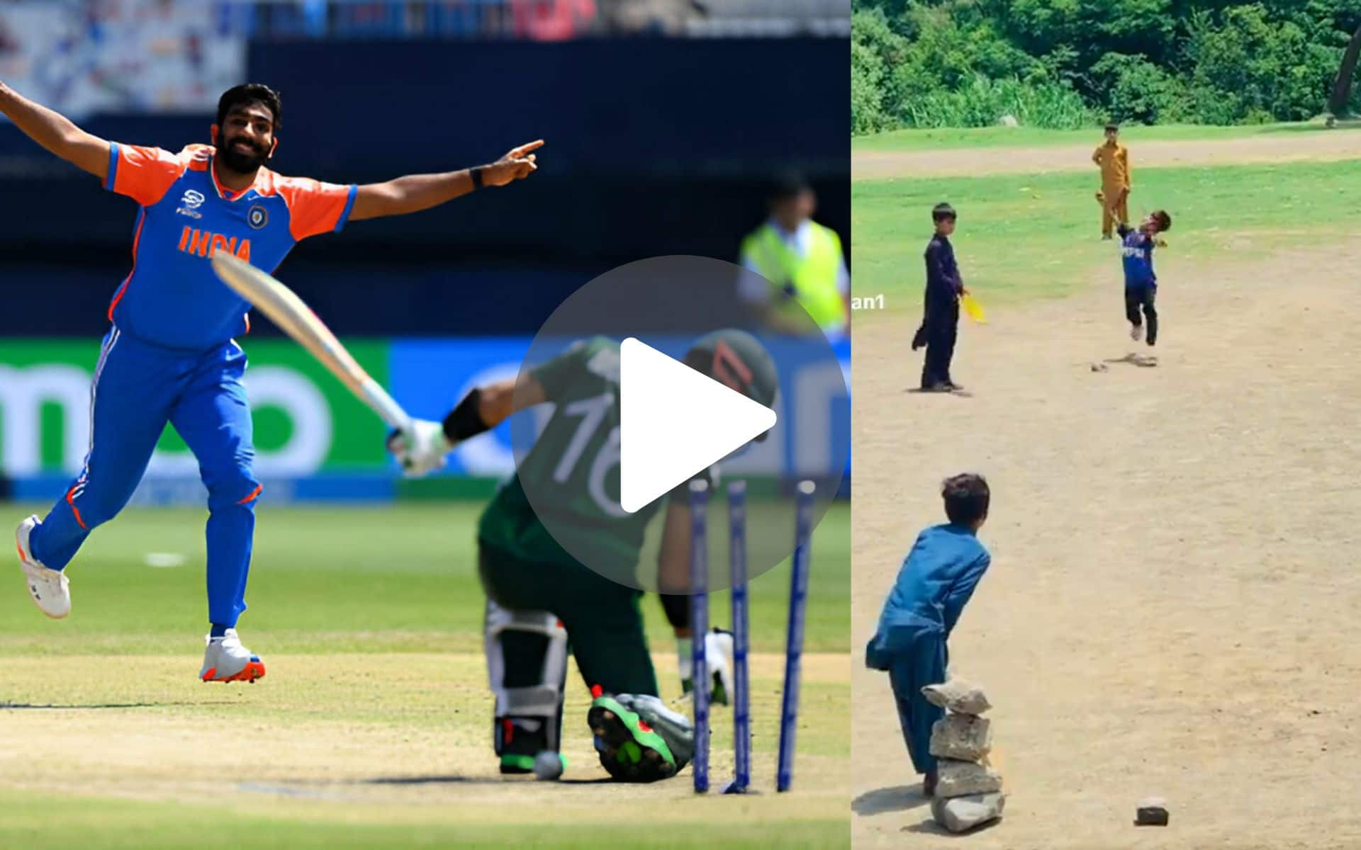 [Watch] Young Kid In Pakistan Imitates Jasprit Bumrah's Action With A Perfect Yorker